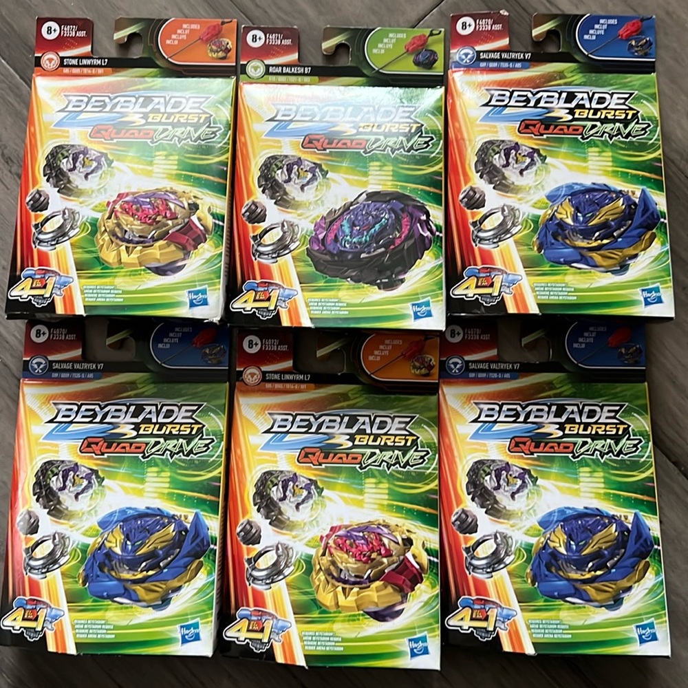Beyblade Burst Quad Drive 4 in 1 toy